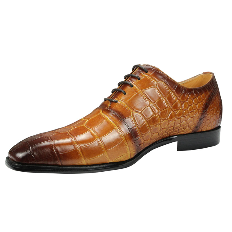 High-end Men's Dress Leather S - Men Shoes Yellow review and price