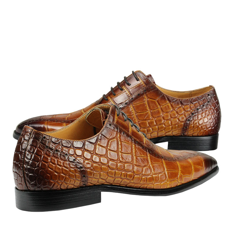High-end Men's Dress Leather S - Men Shoes Yellow review and price