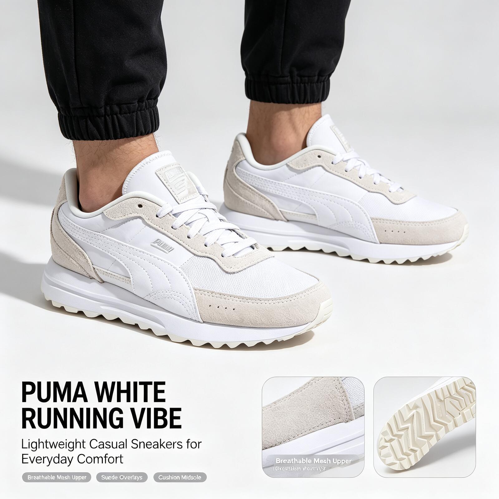 New Hot Puma White Lightweight - Men'S Shoes Puma Sneakers review and price