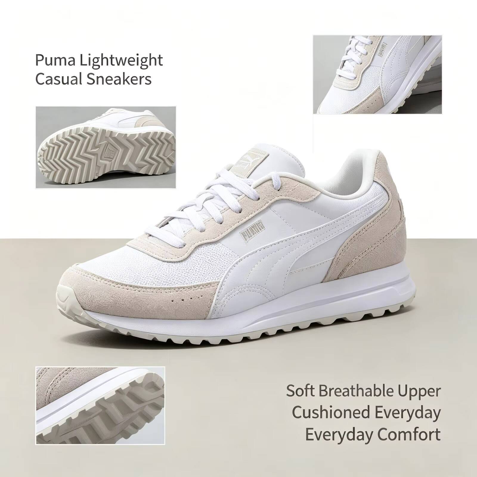 New Hot Puma White Lightweight - Men'S Shoes Puma Sneakers review and price