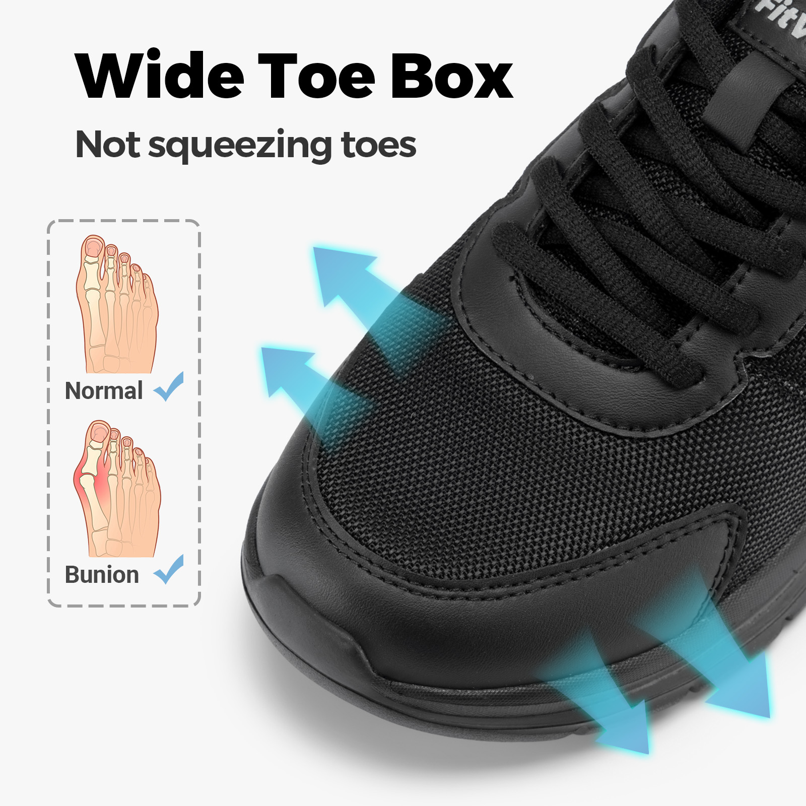 FitVille Men's Walking Shoes W - Men'S Shoes Plantar Fasciitis review and price
