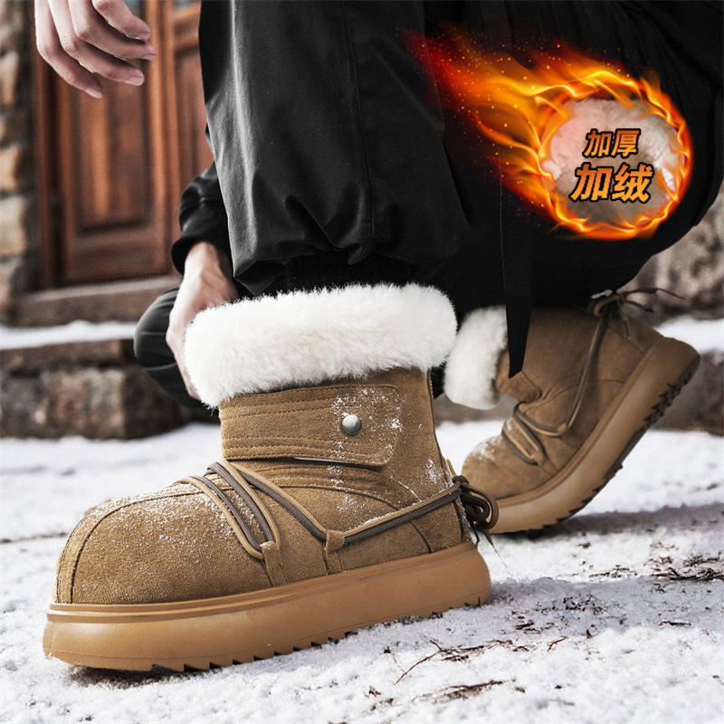 2025 New Winter Men Snow Boots - Men Shoes Marks review and price