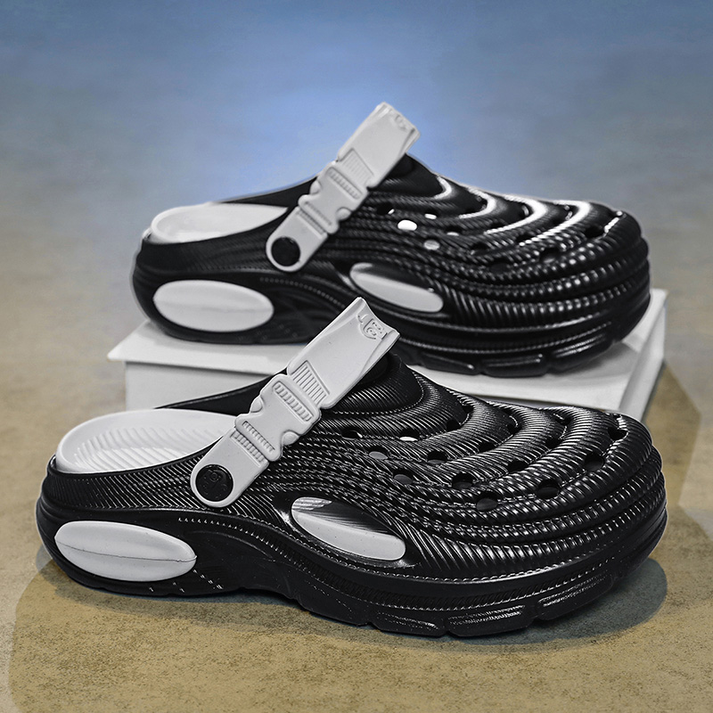Men's 5cm Thick Sole Clogs Sli - Men'S Shoes Popular review and price
