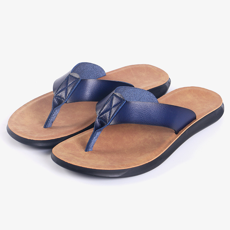 38-47 New Italian Leather Flip - Men'S Shoes Popular review and price