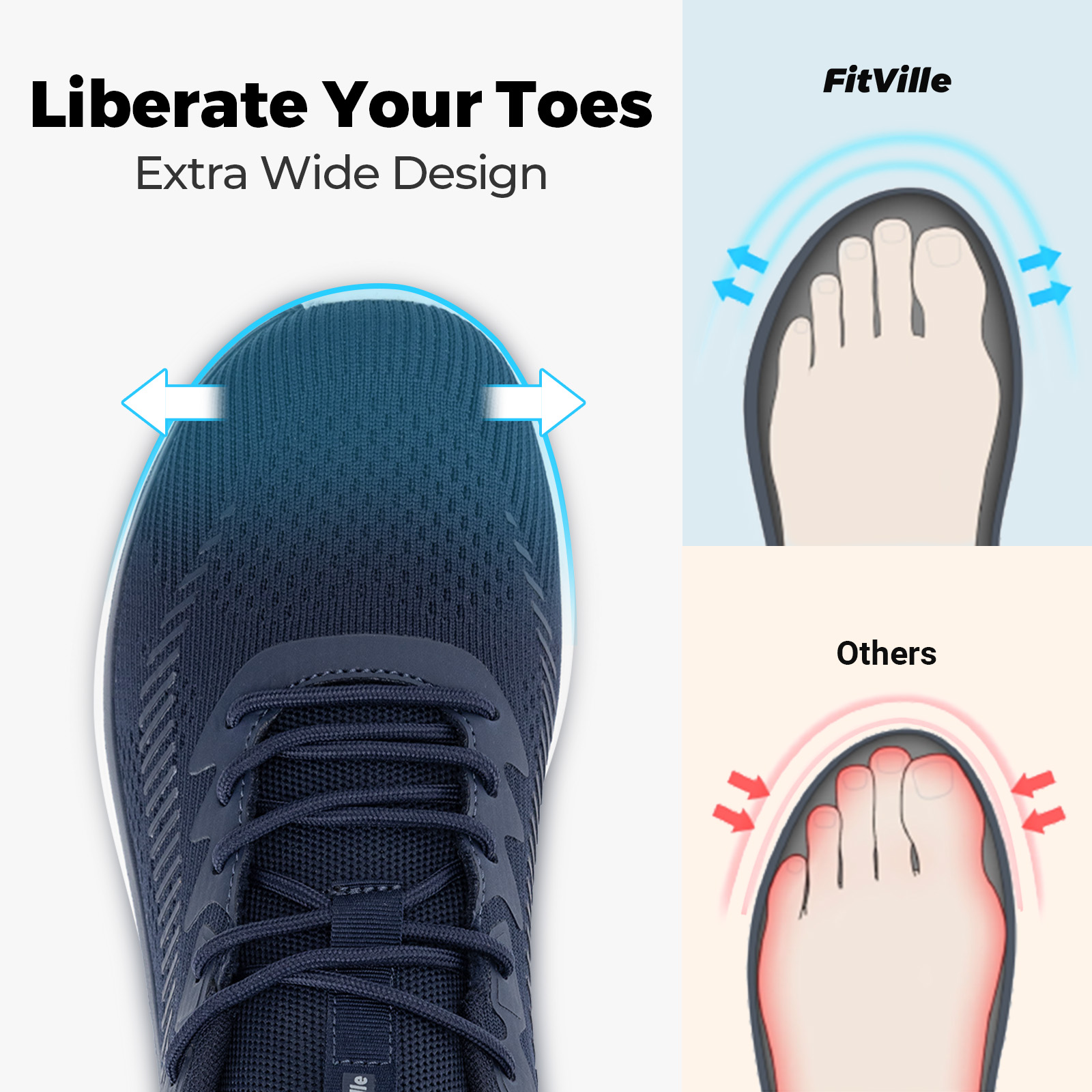 FitVille Men's Walking Shoes L - Men'S Shoes Plantar Fasciitis review and price