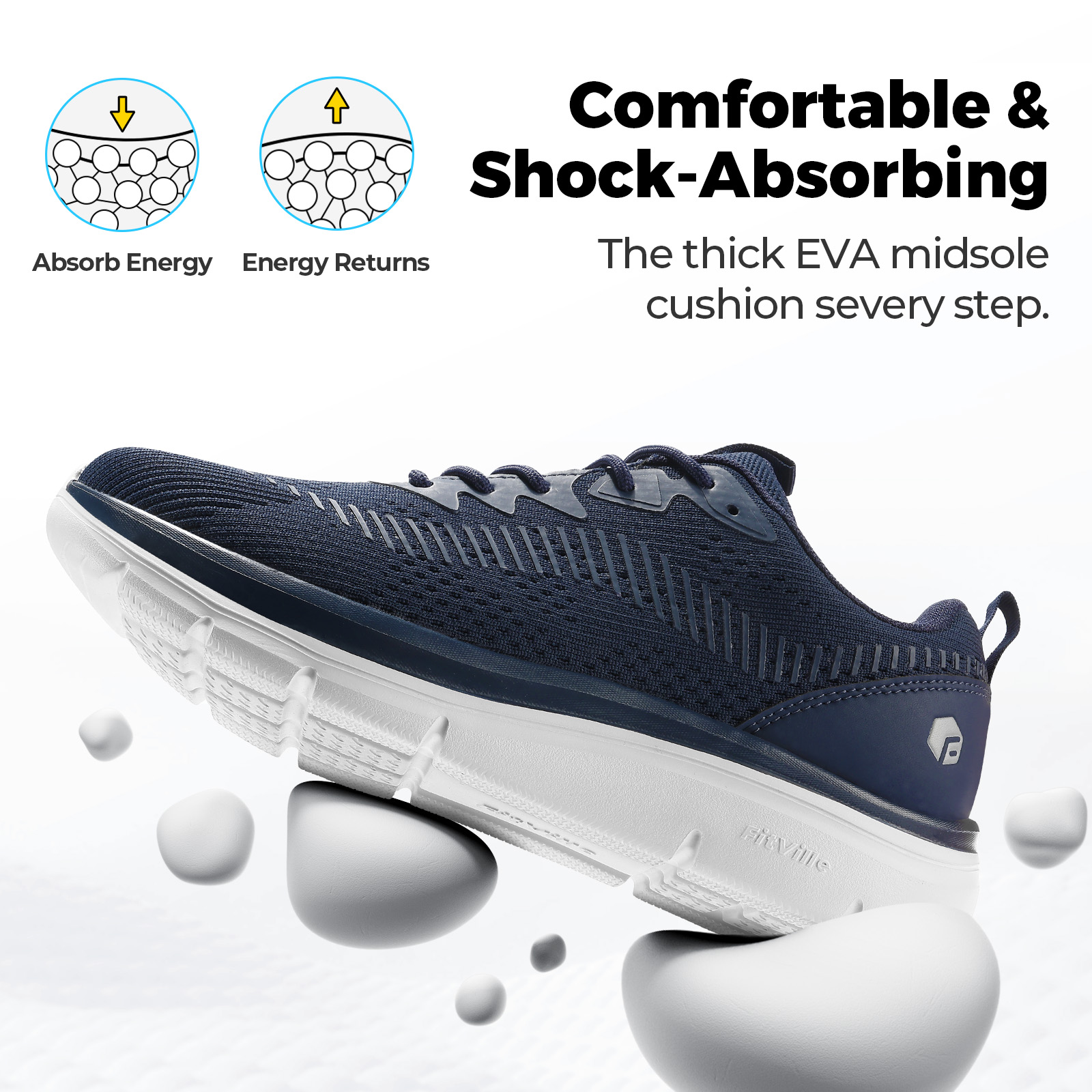 FitVille Men's Walking Shoes L - Men'S Shoes Plantar Fasciitis review and price