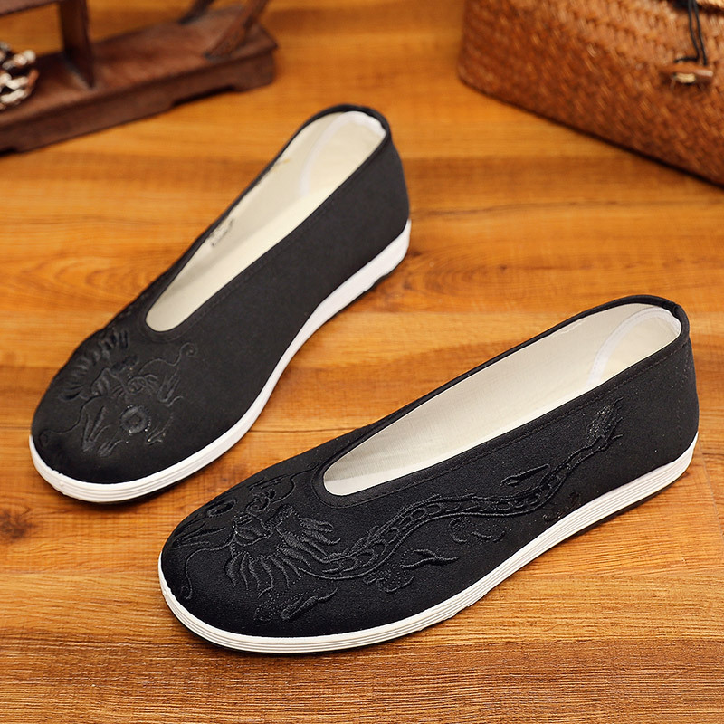Vintage Chinese Kung Fu Shoes  - Men Shoes Yellow review and price