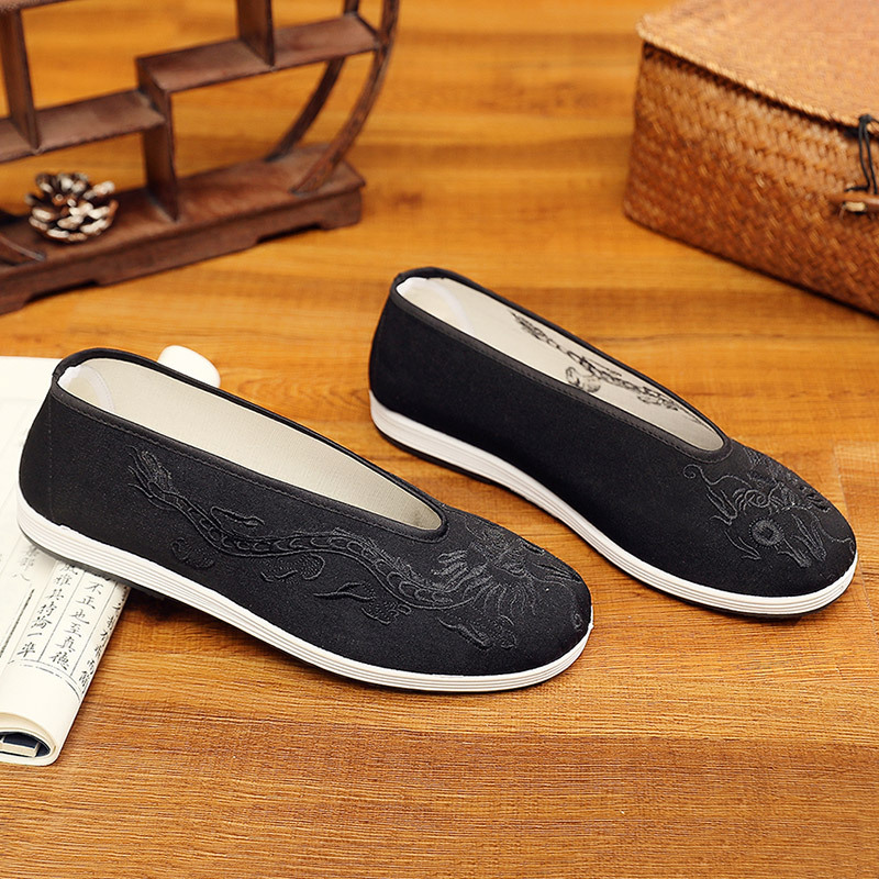 Vintage Chinese Kung Fu Shoes  - Men Shoes Yellow review and price