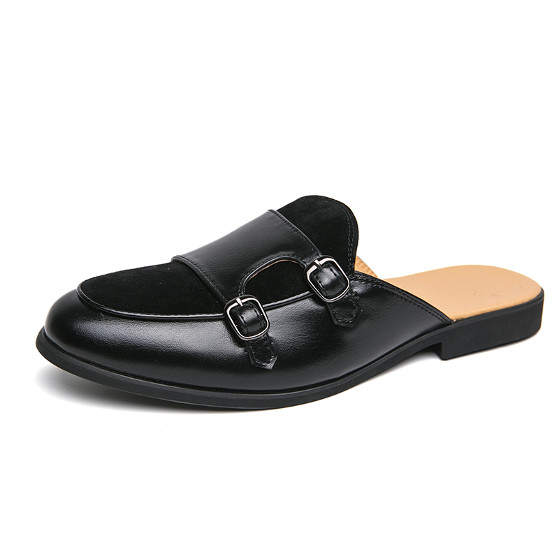 Fashion Black Green Monk Strap - Monk Strap Shoe review and price