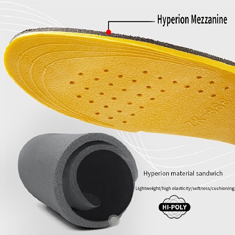 1 Pair 1.5-3.5cm Invisiable He - Men Shoes Yellow review and price