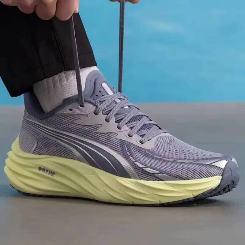 Men Puma 311140-19 Purple Lime - Men'S Shoes Puma Sneakers review and price