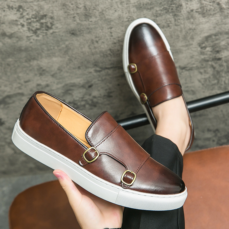 Designer New Shoes for Men Lea - Monk Strap Shoe review and price