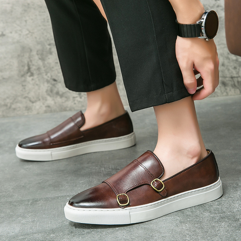 Designer New Shoes for Men Lea - Monk Strap Shoe review and price