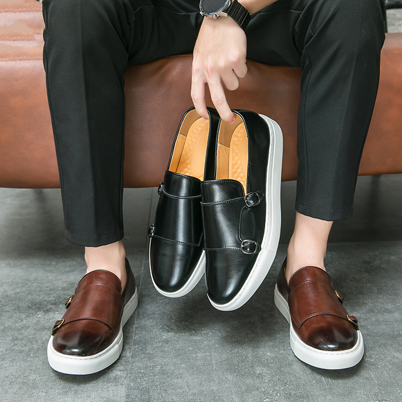 Designer New Shoes for Men Lea - Monk Strap Shoe review and price